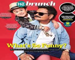 He graced the cover of HT Bruch magazine alongside Indian comedian JustSul.